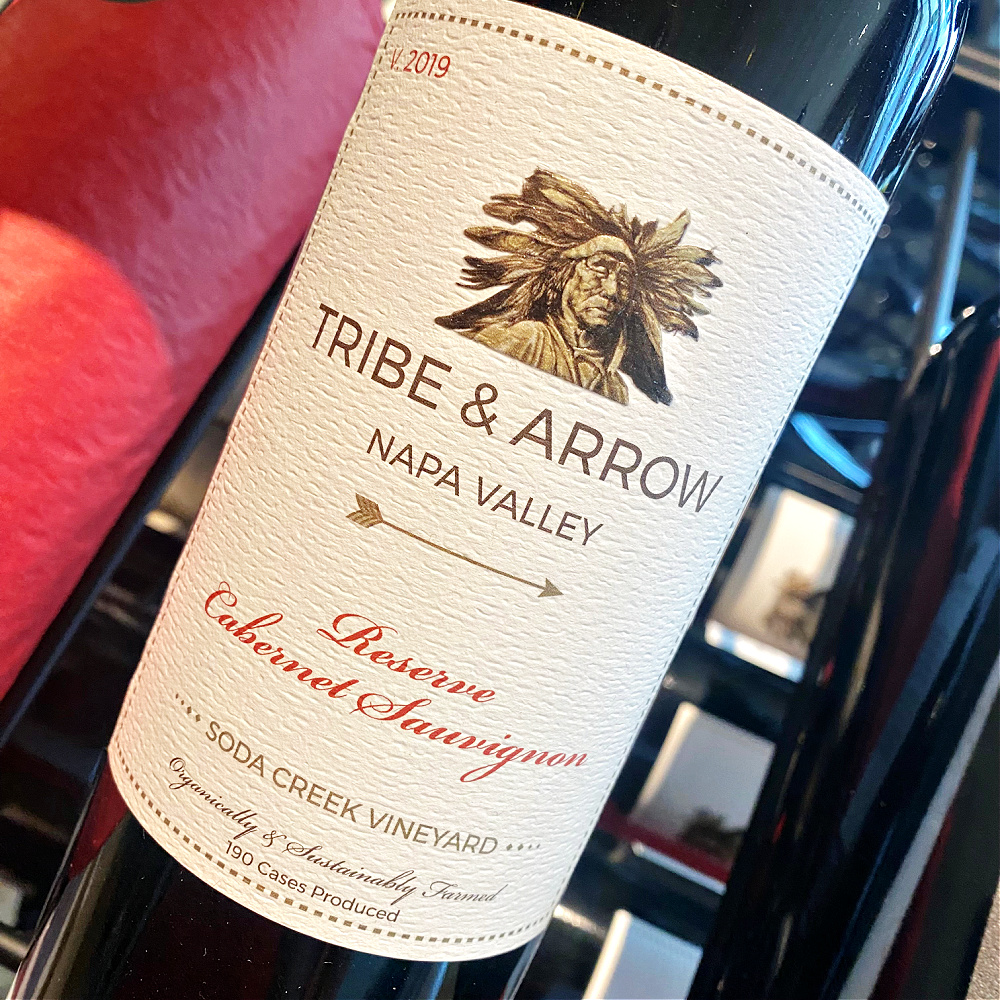 Tribe & Arrow Cabernet Sauvignon Soda Creek Vineyard Reserve Napa Valley 2019