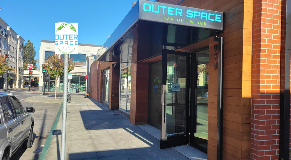 Outer Space Wines 974 Franklin Street Downtown Napa Valley