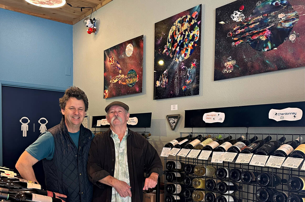 Harold Francis Art Exhibit at Outer Space Wines April 13